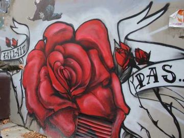 Street Art sur les pentes de la Croix-Rousse
