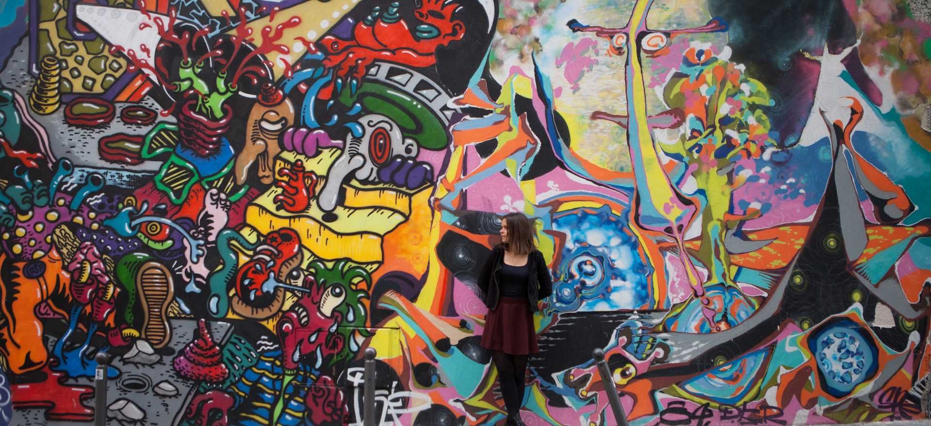 Street Art sur les pentes de la Croix-Rousse